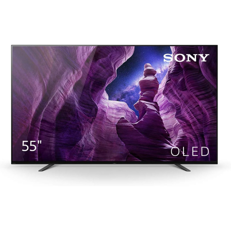 Sony 55-Inch 4K OLED UHD Smart TV, Model -KD-55A8H, Black, Sony OLED Android Smart TV, 4K Ultra HD TV, Google Smart TV