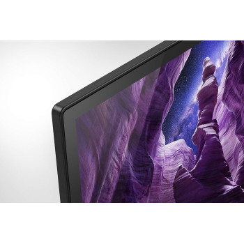 Sony 55-Inch 4K OLED UHD Smart TV, Model -KD-55A8H, Black, Sony OLED Android Smart TV, 4K Ultra HD TV, Google Smart TV