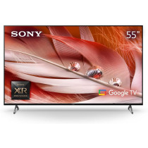 Sony 55-Inch LED 4K with XR Android Smart Google TV and build-in receiver Model(2021) XR-55X90J Black