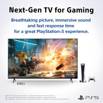 Sony 55-Inch LED 4K with XR Android Smart Google TV and build-in receiver Model(2021) XR-55X90J Black