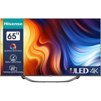 Hisense 65 Inch 4K HDR10+ And Quantum Dot ULED Smart TV With YouTube Netflix VIDAA TV VIDAA Voice 2022 New 65U6HQ Black