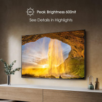 Hisense 65 Inch 4K HDR10+ And Quantum Dot ULED Smart TV With YouTube Netflix VIDAA TV VIDAA Voice 2022 New 65U6HQ Black
