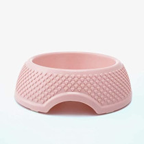 Pets Club Star Pattern Single Bowl - 98 Ml -18.8*6 Cm - Pink