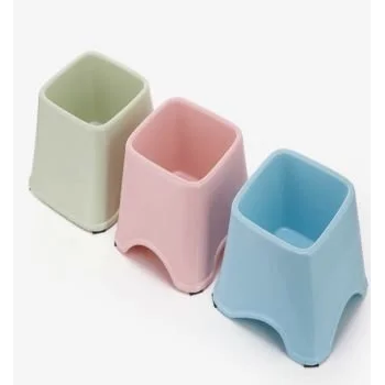 Pets Club Deep Plastic Bowl -207 Ml -21*20*12 Cm - Pink