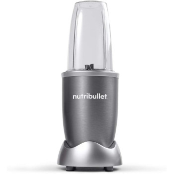 Magic Bullet 400 Watts, 9 Piece Accessories, Multi-Function High-Speed Blender, Mixer System With Nutrient Extractor, Smoothie Maker, Silver