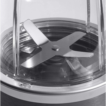 Magic Bullet 400 Watts, 9 Piece Accessories, Multi-Function High-Speed Blender, Mixer System With Nutrient Extractor, Smoothie Maker, Silver