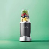 Magic Bullet 400 Watts, 9 Piece Accessories, Multi-Function High-Speed Blender, Mixer System With Nutrient Extractor, Smoothie Maker, Silver