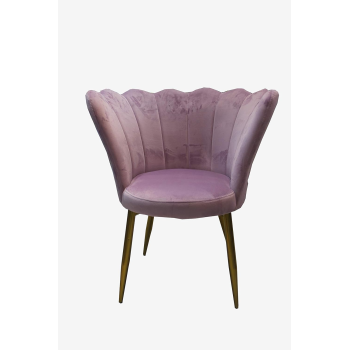 Flower Shaped Long Leg Chairs (Pink)