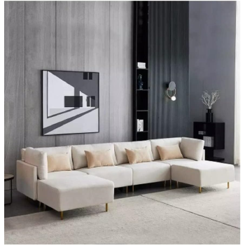 U Shape Luxury Sofa Set Modern Design Furniture Sectional Couch Living Room Sofa