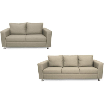 A To Z Furniture Silent Night Shanghai Five Seater Sofa Set (Beige)