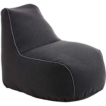 Glf Chair Bean Bag,70 X 75 X 100 Cm, Black