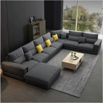 Living Room Sofa -Sofa Set - Fashion Fabric Sofa - Combination Set - Cafe Hotel Furniture - Simple Leisure Sofa