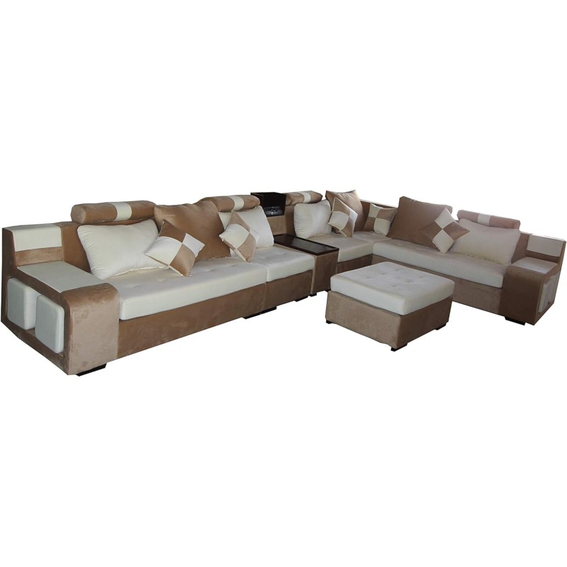 Living Room Sofa - Sofa - Fashion Fabric Sofa - Combination Set - Cafe Hotel Furniture - Simple Leisure Sofa