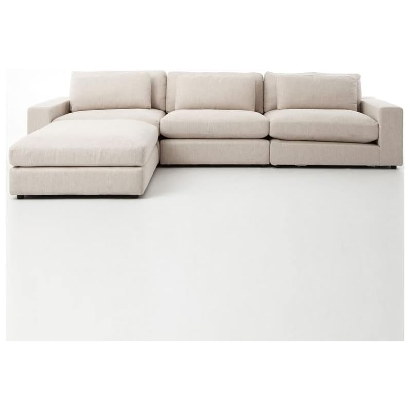 4 Piece Sectional Sofa Beige Color Sofa Set For Living Room Custom Made Sofa Set For Living Room Gulf Line Sofa Set