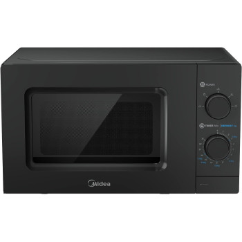 Midea 20L Solo Mechanical Control Microwave Oven, MMC21BK - Black