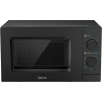 Midea 20L Solo Mechanical Control Microwave Oven, MMC21BK - Black