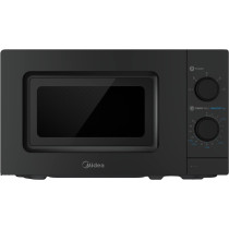 Midea 20L Solo Mechanical Control Microwave Oven, MMC21BK - Black