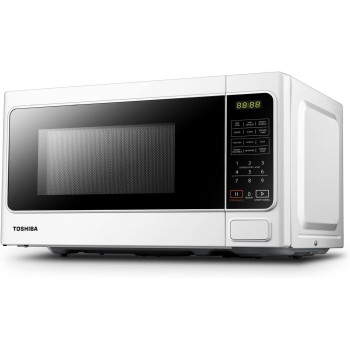 Toshiba 750-800W M Series Digital Solo Microwave Oven, 20 Liter Capacity, White - MM-EM20P(WH)