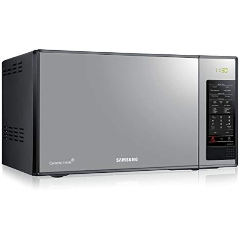 Samsung Solo Microwave Oven, 40L, Silver, Ceramic Inside, MS405MADXBB/SG, 1 Year Warranty