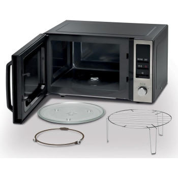 Kenwood 25L Microwave Oven With Grill Black/Silver - MWM25.000BK