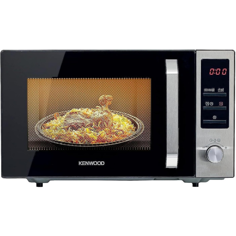 Kenwood 25L Microwave Oven With Grill Black/Silver - MWM25.000BK