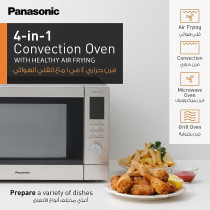 Panasonic 34L Grill Microwave Oven  NN-CD87KSKPQ, 1 Year Manufacturer Warranty