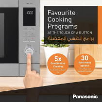 Panasonic 34L Grill Microwave Oven  NN-CD87KSKPQ, 1 Year Manufacturer Warranty