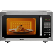 Midea 42L Microwave Oven with Grill, Digital Touch Control, 1000W Power, Child-Safety-Lock, 7 Auto Menus, LED Display, Silver EG142A5L