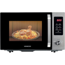 KENWOOD 30L Microwave Oven With Grill, Digital Display, 5 Power Levels, Defrost Function MWM30.000BK, Black/Silver
