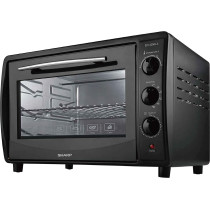 Sharp 42L 1800W Double Glass Electric Oven With Rotisserie & Convection, EO-42NK-3, Black Min 1 year manufacturer warranty 