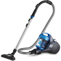 EUREKA 1800W Eureka Whirl Wind Bagless Canister Vacuum Cleaner, Lightweight Vac for Carpets and Hard Floors- 15K0A-Blue