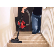 Black & Decker Vacuum Cleaner Portable Corded with 1L Dust Bag 1000W Red/Black, VM1200-B5 