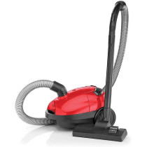Black & Decker Vacuum Cleaner Portable Corded with 1L Dust Bag 1000W Red/Black, VM1200-B5 