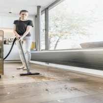 Karcher Wet & Dry Vacuum Cleaner Wd 2 Plus, Blowing Function, Power: 1000W, Plastic Container: 12 L, Suction Hose: 1.8 M, Incl. Yellow