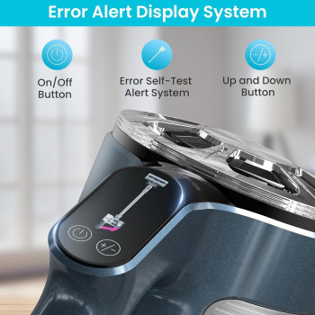 Belife S11 Cordless Vacuum Cleaner, Powerful Household Vacuum for Home Carpet Hardwood Floor, Wireless Vacuum for Pet Hair, Up to 50Mins Runtime, 23Kpa Non-Fading Suction, Anti-Hair Tangle