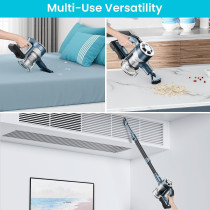 Belife S11 Cordless Vacuum Cleaner, Powerful Household Vacuum for Home Carpet Hardwood Floor, Wireless Vacuum for Pet Hair, Up to 50Mins Runtime, 23Kpa Non-Fading Suction, Anti-Hair Tangle