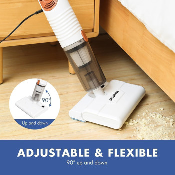 Miklife 5M Long Corded Vacuum Cleaner, 19KPa Powerful Suction with 400W Motor,8 In 1 Electric Vacuum Cleaner Home Type Small Putt Handheld Strong Mites Removal Machine