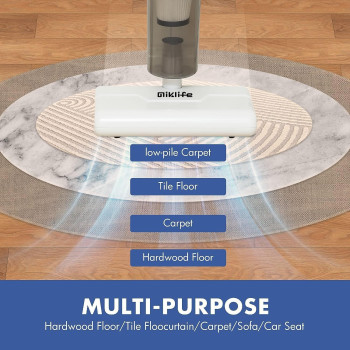 Miklife 5M Long Corded Vacuum Cleaner, 19KPa Powerful Suction with 400W Motor,8 In 1 Electric Vacuum Cleaner Home Type Small Putt Handheld Strong Mites Removal Machine