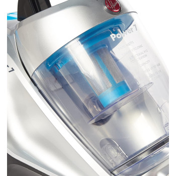 Hoover Power 7 Bagless Cyclonic Canister Vacuum Cleaner with HEPA Filter, Powerful Performance with 2400W for Home and Office, 4 Litre Large Capacity, Blue-Silver - HC84-P7A-ME