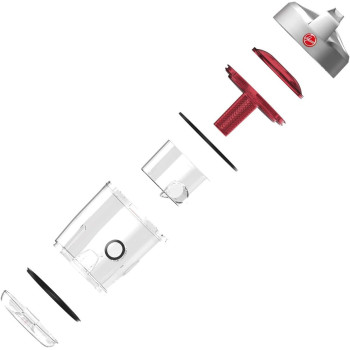 Hoover Power 6 Advanced Vaccum Cleaner, Grey Red, 2200W, 1 Year Warranty - CDCY-P6ME