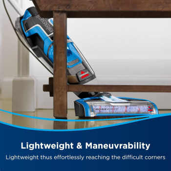 Bissell, Crosswave Multi-Surface 3 In 1 Vacuum Cleaner (1713) Wet And Dry Vacuum With 2 Tank Technology And Unique Microfiber+Nylon Brush Roll, 3000Rpm