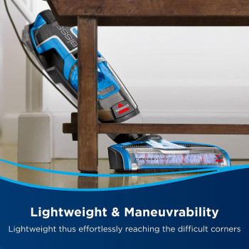 Bissell, Crosswave Multi-Surface 3 In 1 Vacuum Cleaner (1713) Wet And Dry Vacuum With 2 Tank Technology And Unique Microfiber+Nylon Brush Roll, 3000Rpm