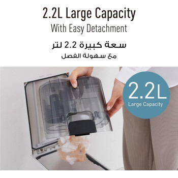 Panasonic 1600W Bagless Vacuum Cleaner, Blue - MC-CL601AE47