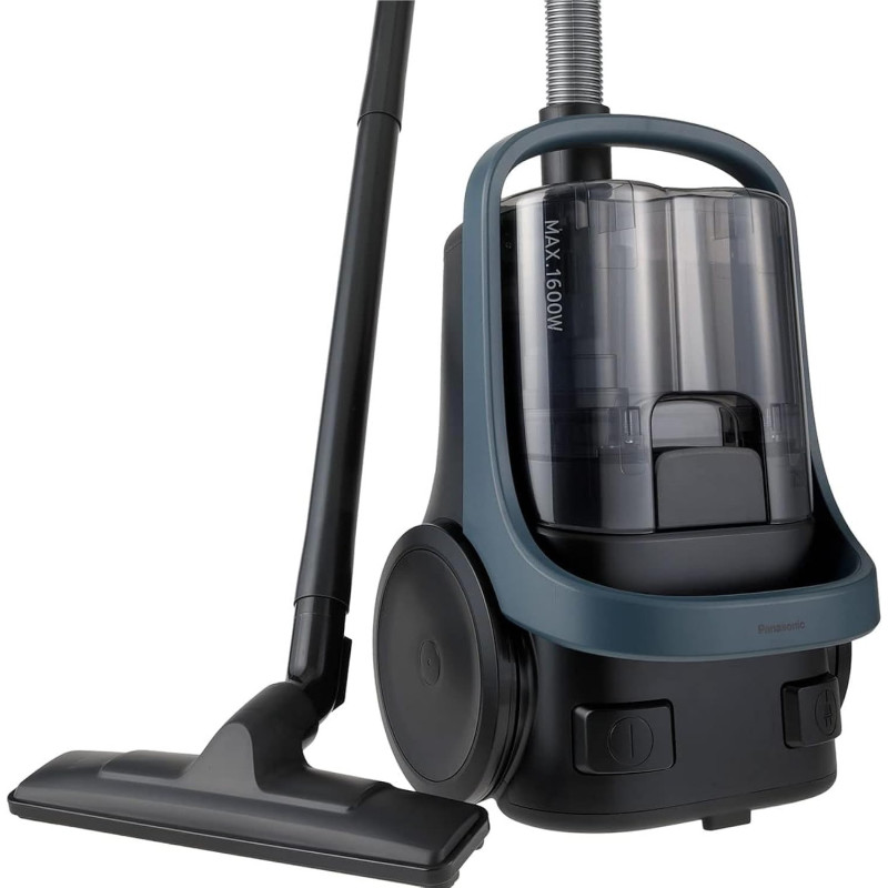 Panasonic 1600W Bagless Vacuum Cleaner, Blue - MC-CL601AE47