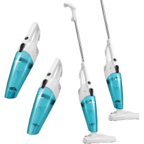 Midea 2in1 Light Weight Corded Upright Vacuum Cleaner, 600W Powerful with 0.8L Transparent Dust Container, Best for Home, SC861