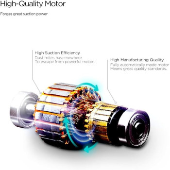 Midea 2in1 Light Weight Corded Upright Vacuum Cleaner, 600W Powerful with 0.8L Transparent Dust Container, Best for Home, SC861