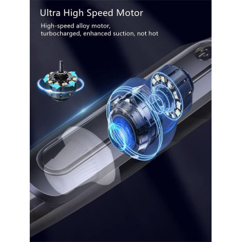 Handheld Vacuum Cleaner Dusbuster, Reusable HEPA Filter, Wet/Dry Compact Stick Dust Busters Cordless, Mini Portable Rechargeable