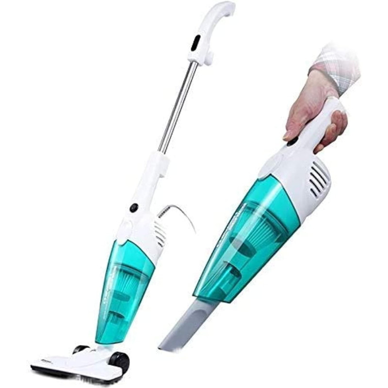 Xiaomi Deerma DX118C Handheld Vacuum Cleaner Portable Dust Collector 16000Pa Super Suction 1.2L Big Capacity For Home, White And Skyblue Min 1 year manufacturer warranty