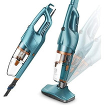 Deerma 2 in 1 Household Vacuum Cleaner DX900 Light weight Corded Upright Stick and Mini Handheld Vacuum Cleaner with Stainless Steel Filter - Green