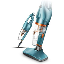 Deerma 2 in 1 Household Vacuum Cleaner DX900 Light weight Corded Upright Stick and Mini Handheld Vacuum Cleaner with Stainless Steel Filter - Green